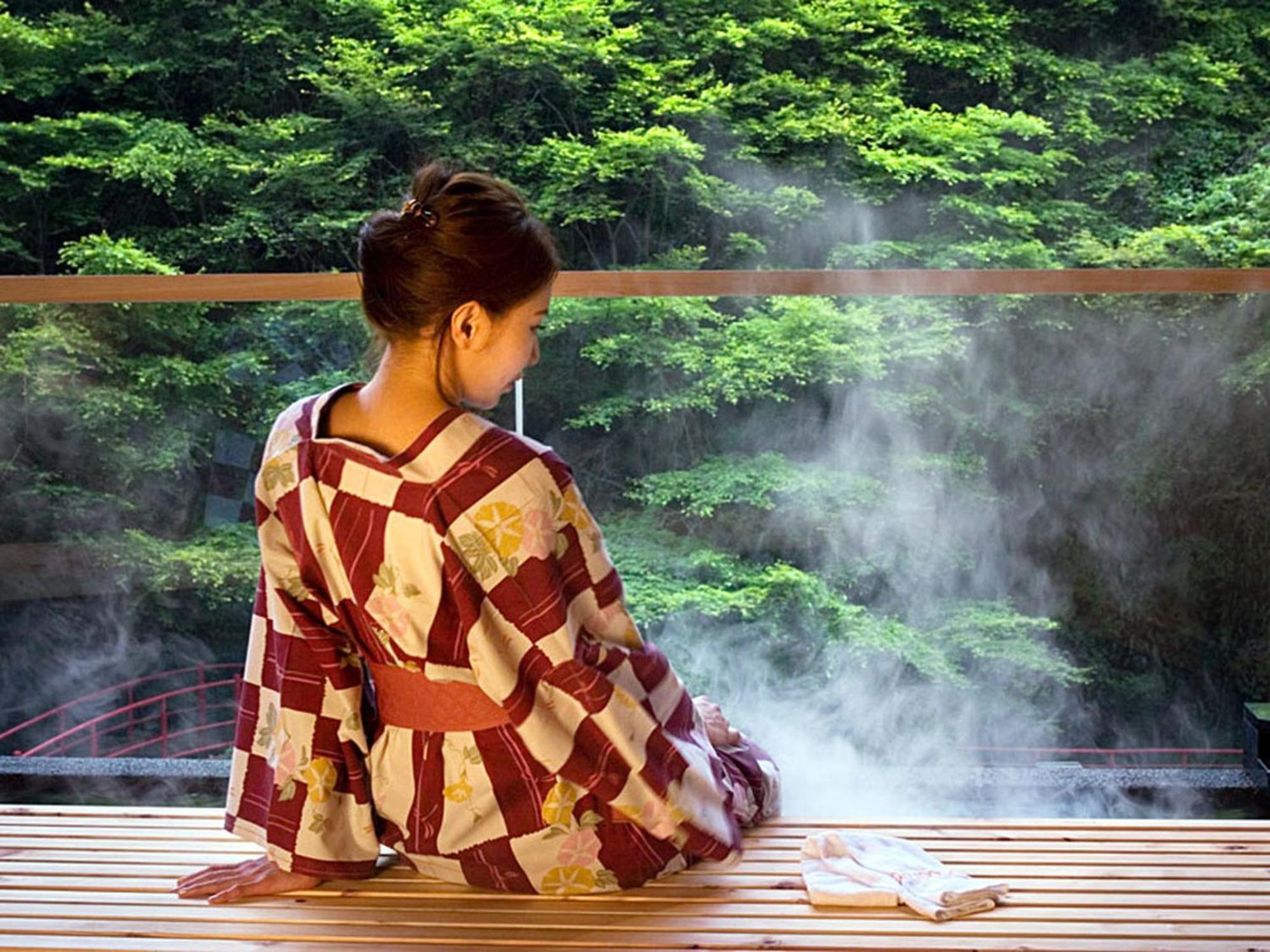 Okudogo Ichiyunomori Hotel Matsuyama  Bagian luar foto