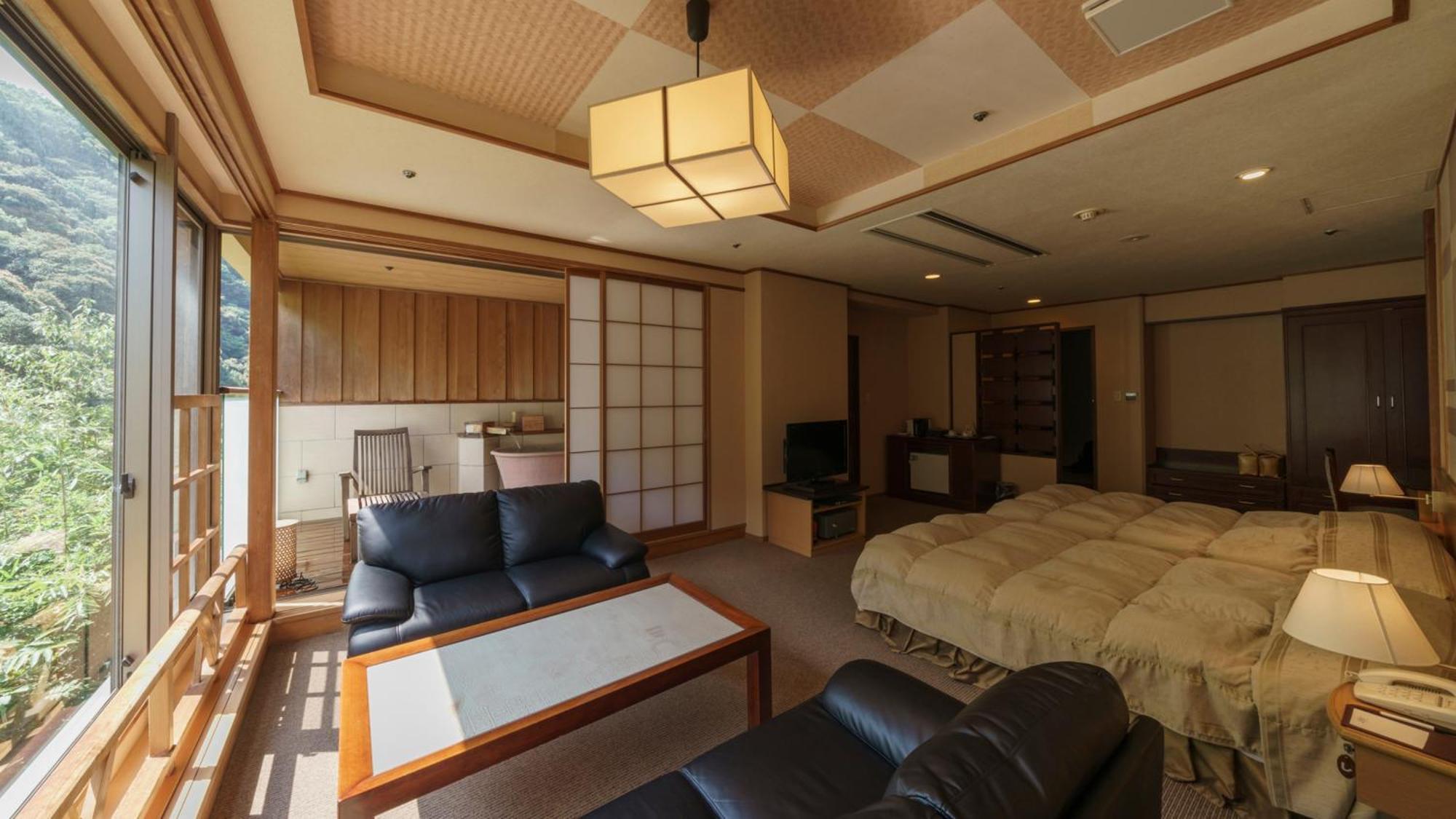 Okudogo Ichiyunomori Hotel Matsuyama  Bagian luar foto