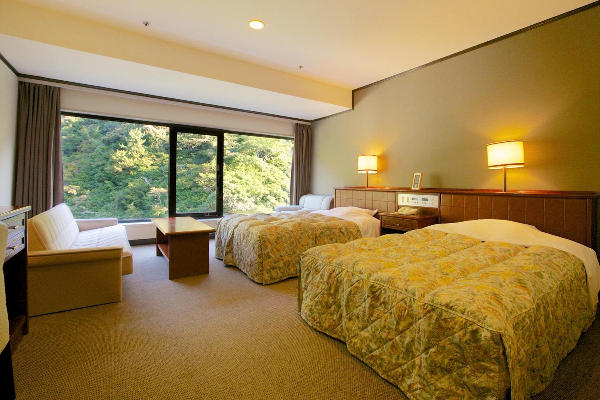 Okudogo Ichiyunomori Hotel Matsuyama  Bagian luar foto