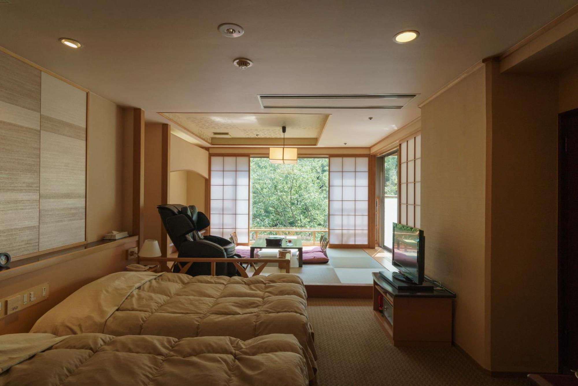Okudogo Ichiyunomori Hotel Matsuyama  Bagian luar foto