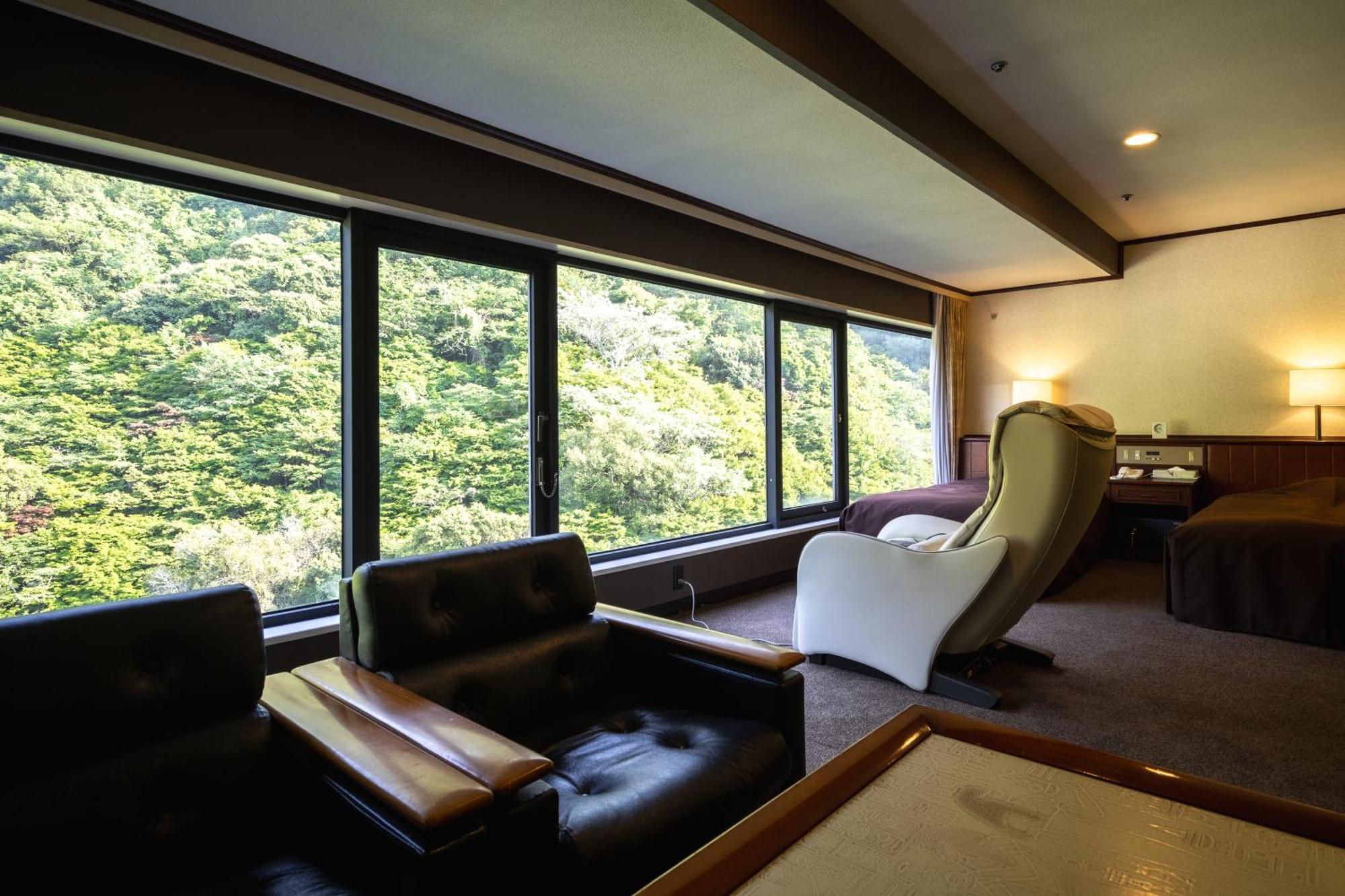 Okudogo Ichiyunomori Hotel Matsuyama  Bagian luar foto